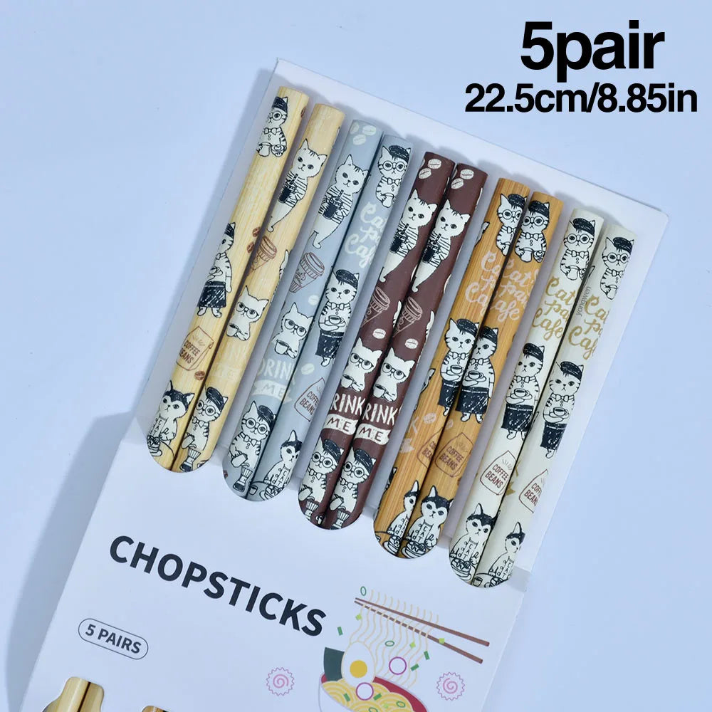 A set of high-quality wooden chopsticks featuring Korean and Chinese designs, perfect for authentic dining experiences. Available at The Lime Kitchen online shop.