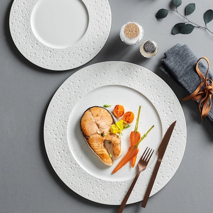 Sab 867 Pure White Ceramic Plate – The Lime Shop