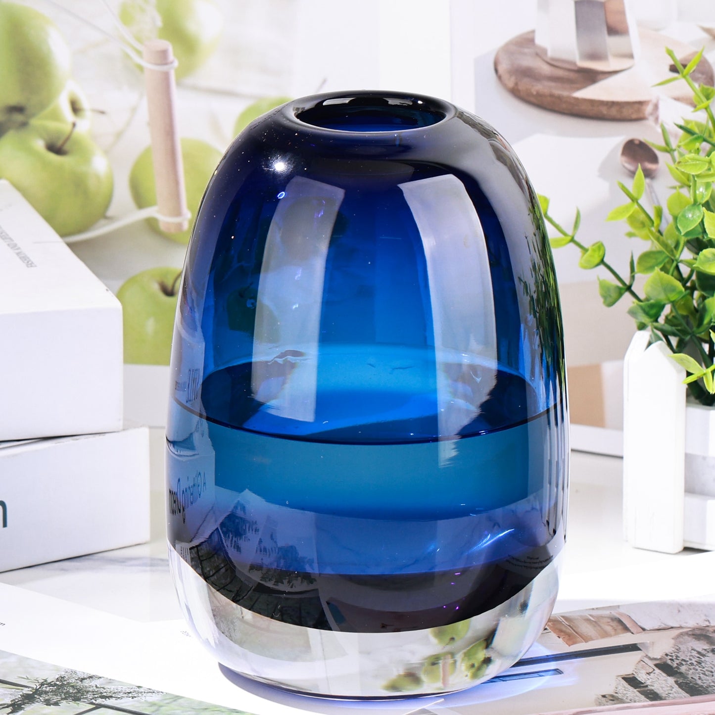 A stylish Amber Round Glass Vase, the best home decor in Australia, perfect for enhancing your living space with its elegant design and warm amber hue. Ideal for home decoration enthusiasts seeking a touch of sophistication in their interior styling.