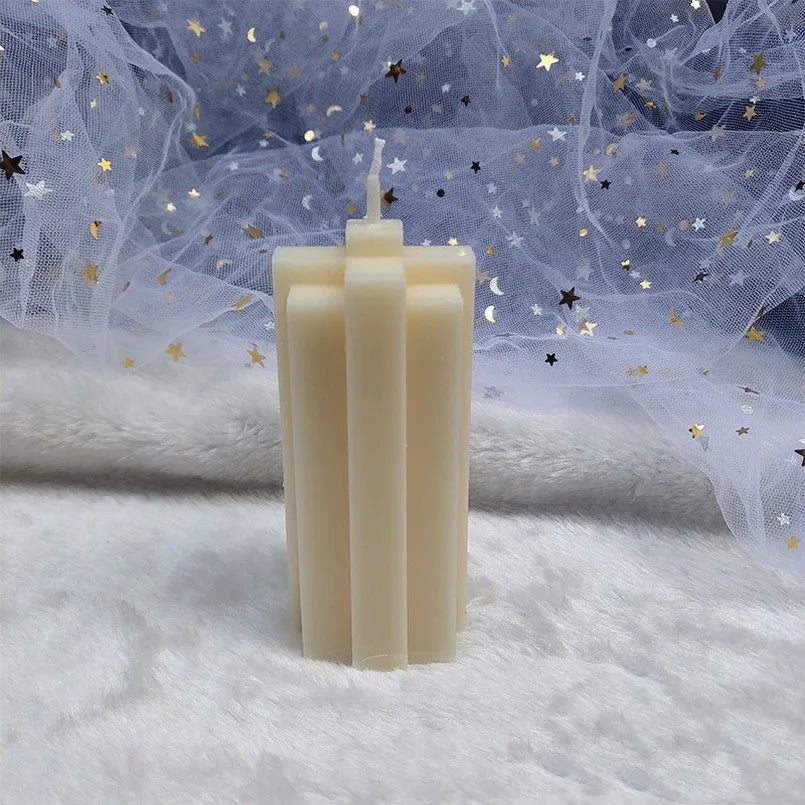  A collection of beautifully crafted candles in various shapes, sizes, and colors. Each candle features a smooth, elegant design with a steady flame, creating a warm and inviting ambiance. Perfect for setting a relaxing mood, enhancing home decor, or giving as thoughtful gifts.