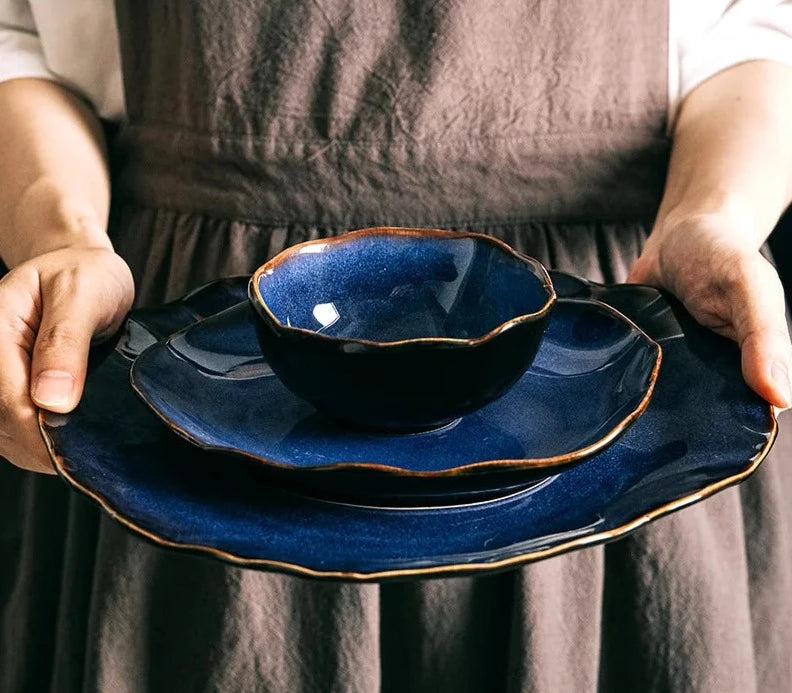 Immerse yourself in culinary elegance with our Blue Horizon Dining Plate – the epitome of the best dinnerware in Australia. Elevate your dining experience with this exquisite dinnerware set, featuring a captivating blue horizon design on plates and bowls. Meticulously crafted for both style and practicality, this set is the perfect addition to your table.