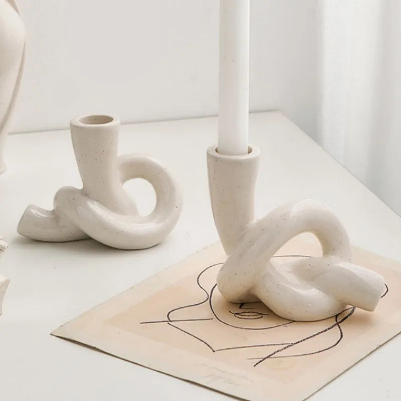 Nordic Knot Candlestick