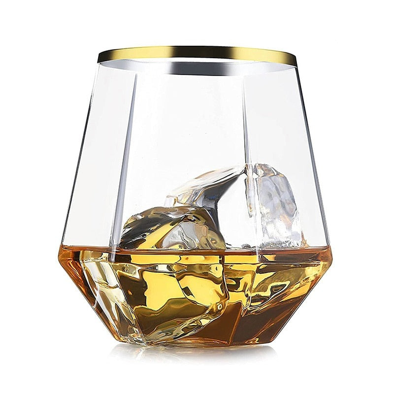 Hexagon Cocktail Glass