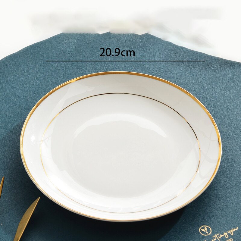 Explore the elegance of our best dinnerware set in Australia - a stunning white and gold collection featuring plates, bowls, and a versatile dinner set. This kitchenware ensemble is designed for both everyday use and special occasions, combining sophistication with durability. Elevate your dining experience with this white dinnerware set, a perfect addition to your kitchen essentials. White Classic plate