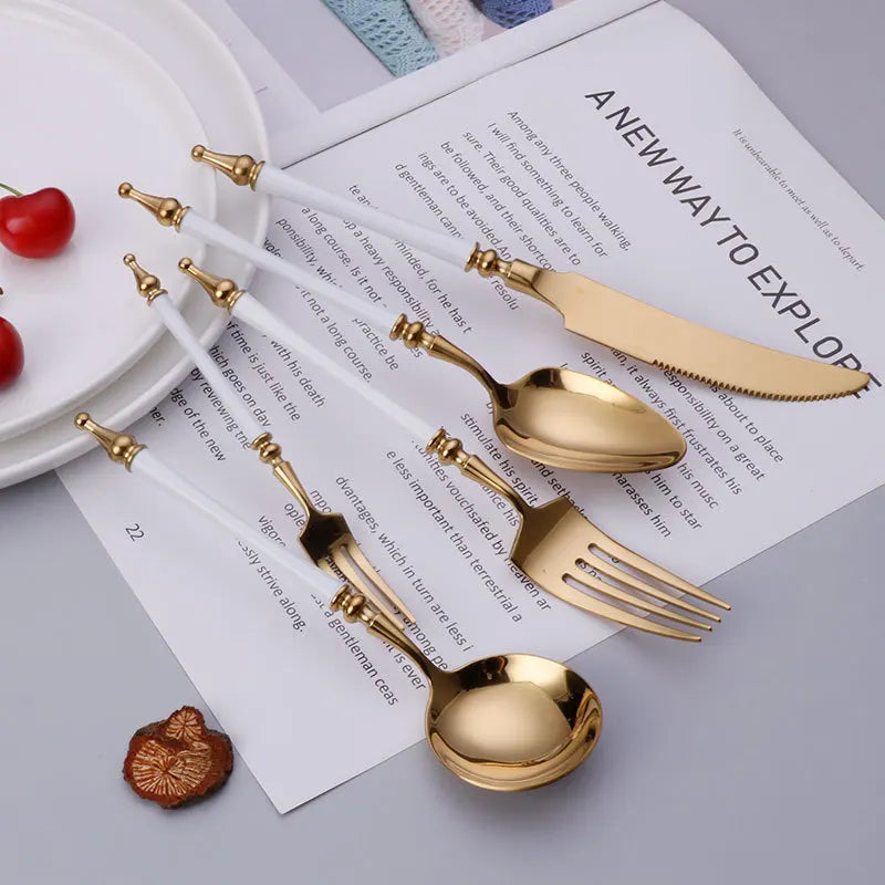 Roman Column Cutlery Set