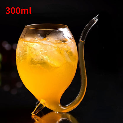 Straw Glass Cup