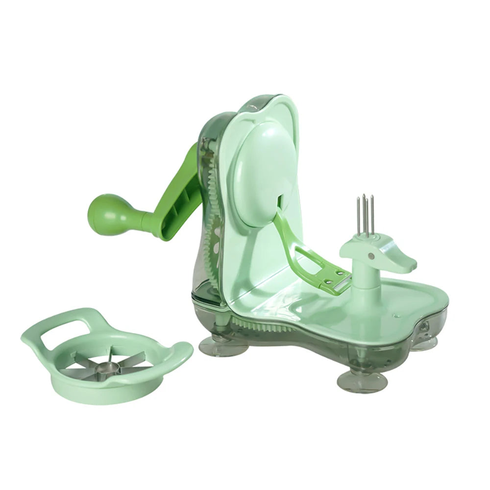 Effortlessly peel, core, and slice fruits and vegetables with our stainless steel Apple Peeler & Cutter. Durable and eco-friendly, it's a must-have for Kitchen tools and Kitchenware enthusiasts. Versatile design suitable for Vegetable peelers and Rotary peelers. Available at the lime shop in Australia.