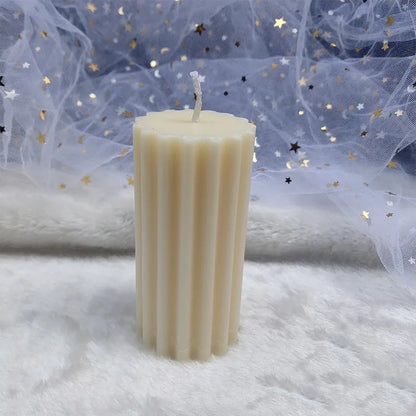  A collection of beautifully crafted candles in various shapes, sizes, and colors. Each candle features a smooth, elegant design with a steady flame, creating a warm and inviting ambiance. Perfect for setting a relaxing mood, enhancing home decor, or giving as thoughtful gifts.