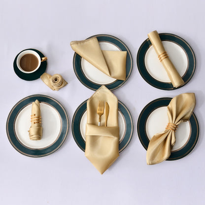 Lustrous Satin Cloth Napkins