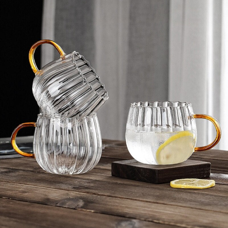 Sleek Nordic Glass Pitcher Set