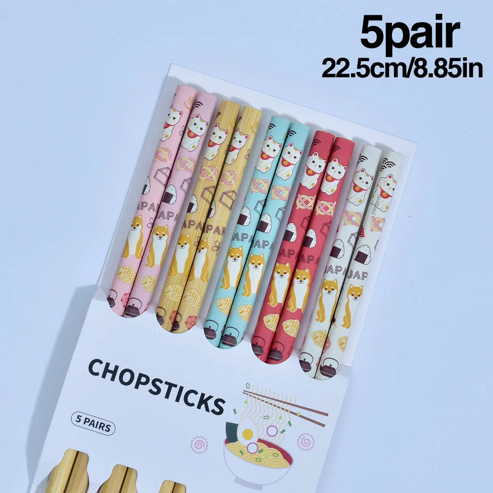 A set of high-quality wooden chopsticks featuring Korean and Chinese designs, perfect for authentic dining experiences. Available at The Lime Kitchen online shop.