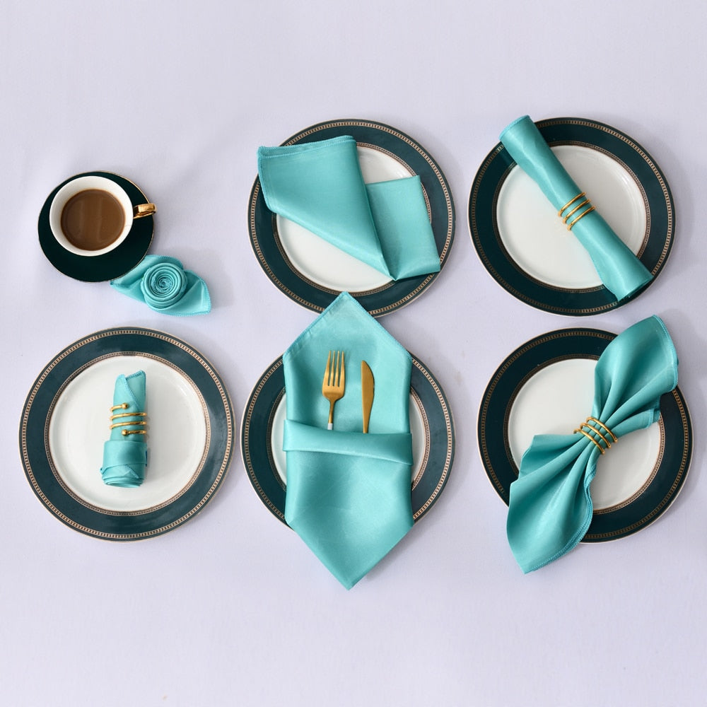 Lustrous Satin Cloth Napkins