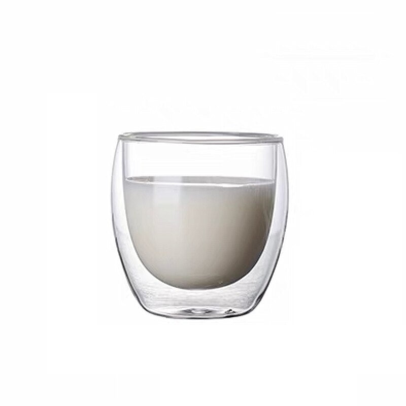 Dual Layer Glass Cup