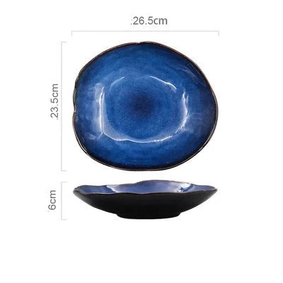 Immerse yourself in culinary elegance with our Blue Horizon Dining Plate – the epitome of the best dinnerware in Australia. Elevate your dining experience with this exquisite dinnerware set, featuring a captivating blue horizon design on plates and bowls. Meticulously crafted for both style and practicality, this set is the perfect addition to your table.