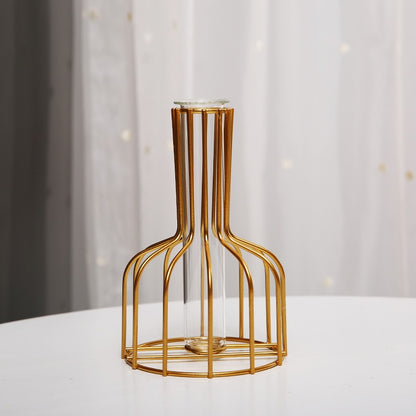 Metal Plant Vase