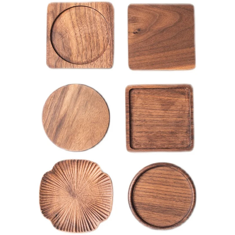 Wooden Walnut Coaster