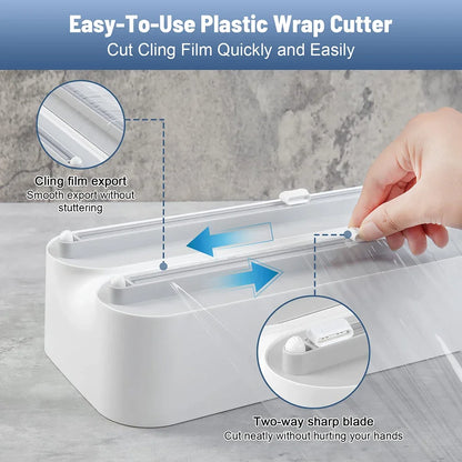 Kitchen Wrap Dispenser & Cutter