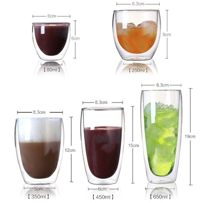 Double Wall Glass Cup