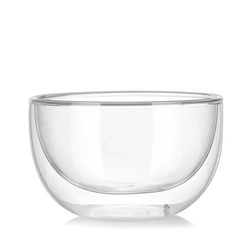 Double Wall Glass Bowl