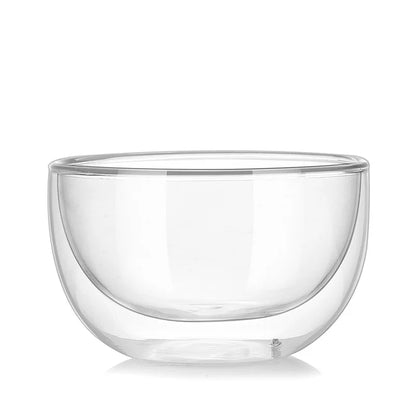 Double Wall Glass Bowl