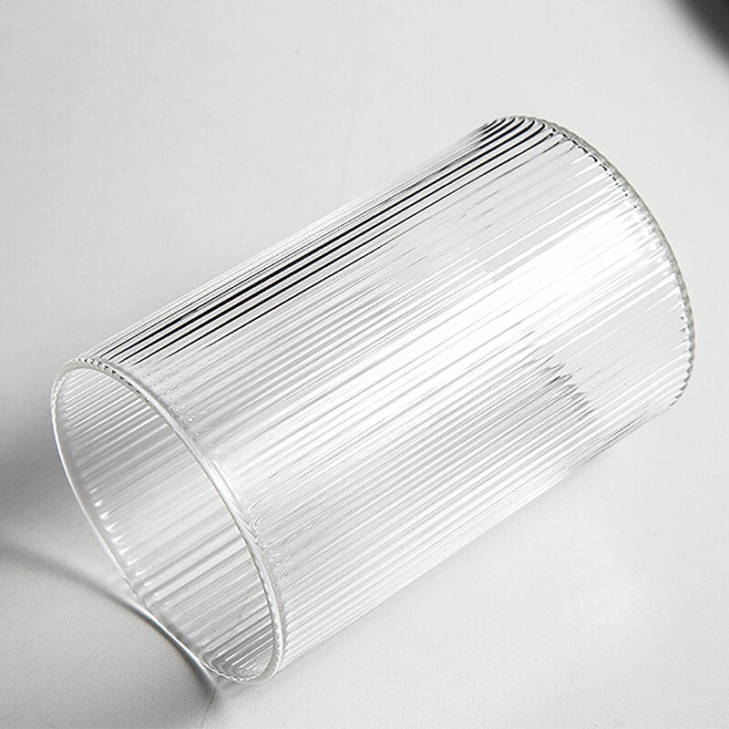 Heat-Resistant Striped Glass