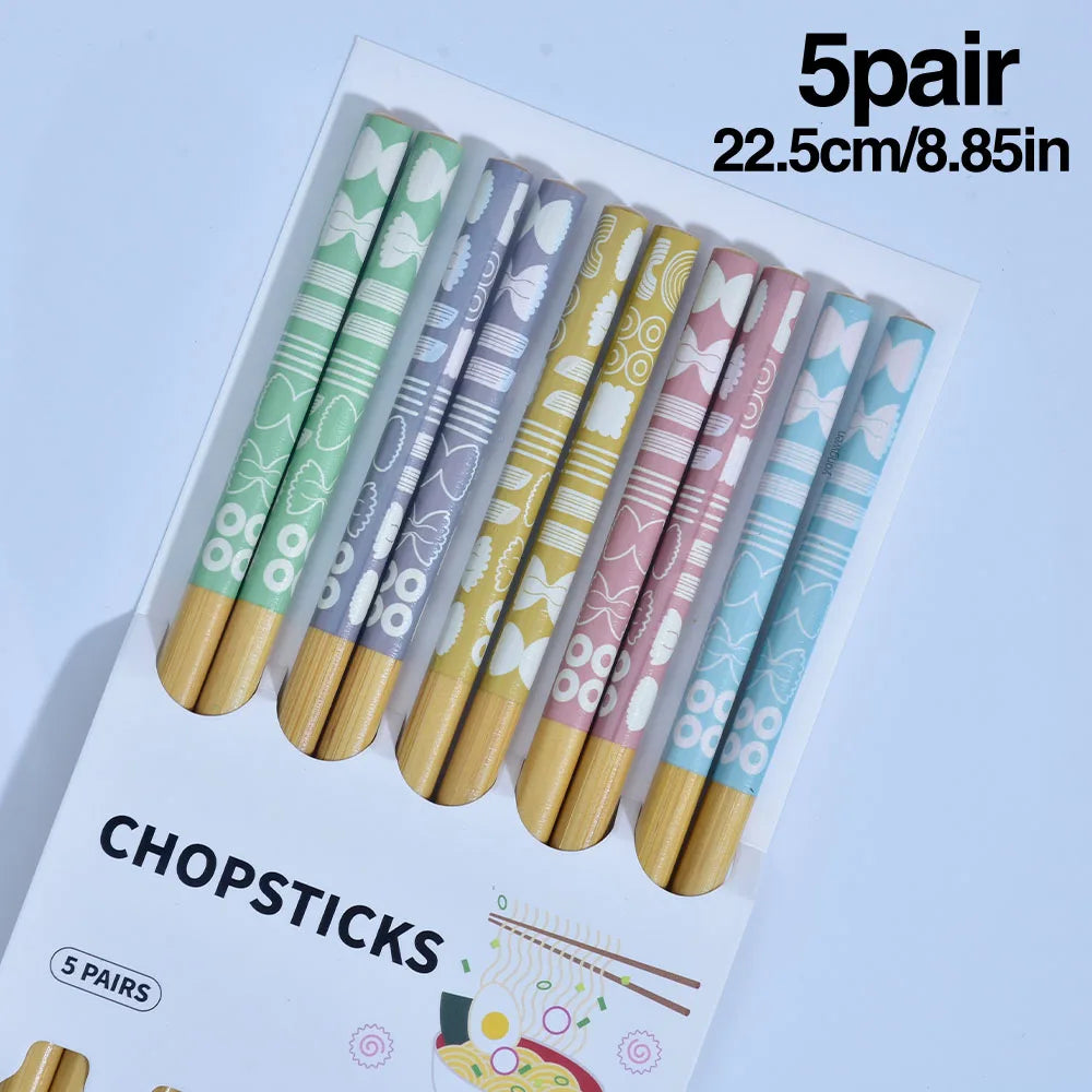 A set of high-quality wooden chopsticks featuring Korean and Chinese designs, perfect for authentic dining experiences. Available at The Lime Kitchen online shop.