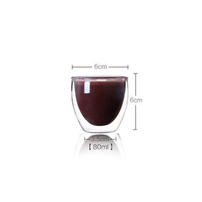 Double Wall Glass Cup