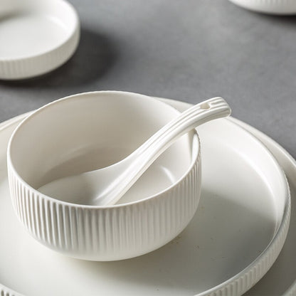 Sleek Nordic Ceramic Tableware Set