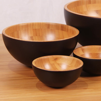 Solid Bamboo Bowl