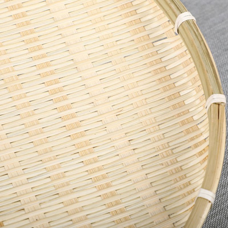 Close-up view of a Bamboo Basket Dish, showcasing its eco-friendly and stylish design, perfect for serving fruits, snacks, or as a unique centerpiece, get it now from the Lime shop specialized in Flatware in Australia.