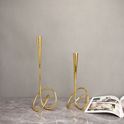 Luxury Alloy Candle Holder