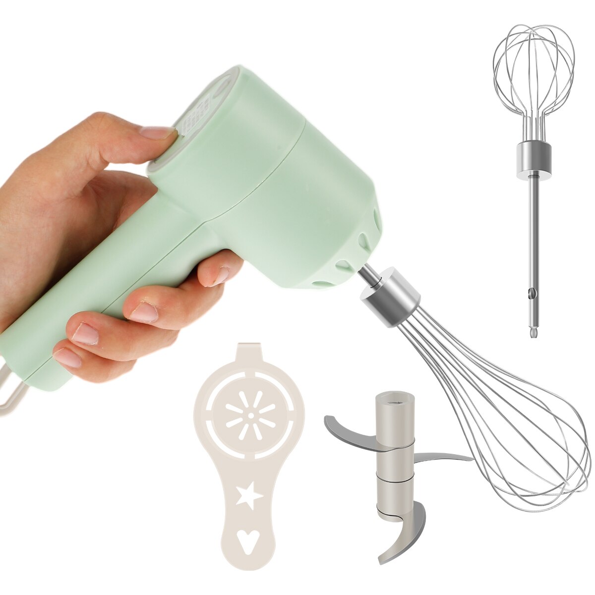 A versatile hand blender featuring a powerful motor with 3-speed regulation and a removable blending stick for easy operation. Hangable design for convenient storage and space-saving capability. Ideal for blending soups, sauces, and smoothies in any kitchen setting.