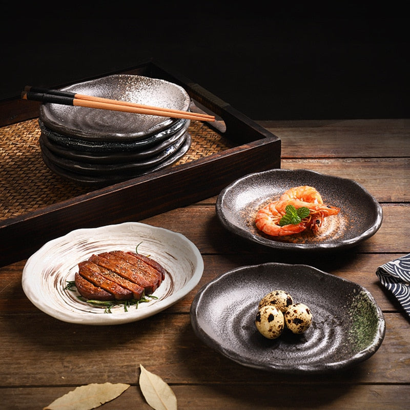 Korean Style Ceramic Plates