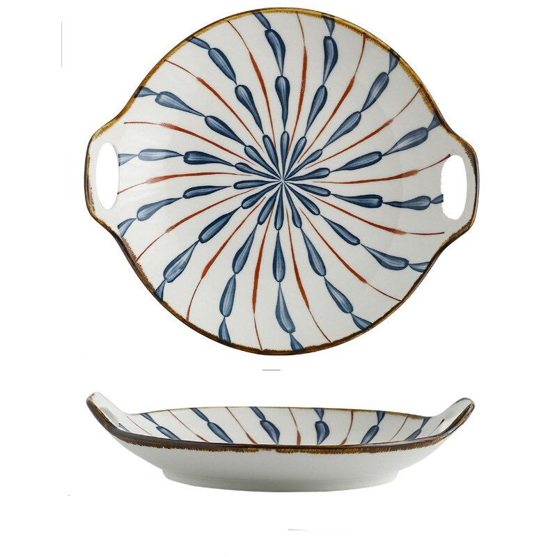 Japanese Serving Plate Set