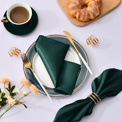 Lustrous Satin Cloth Napkins