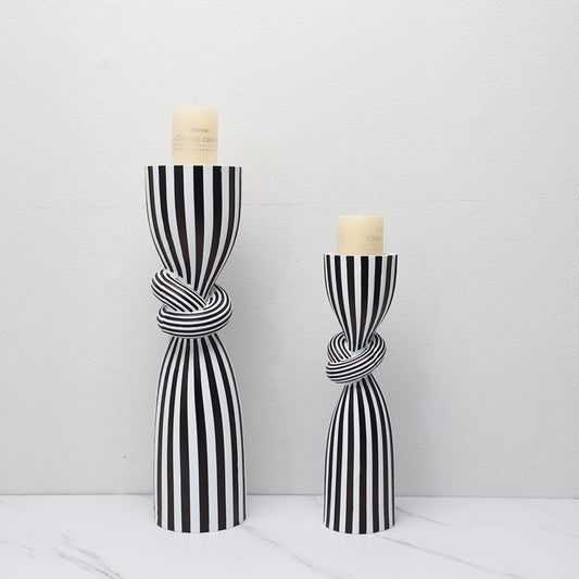 Harmony Stripe Candleholder